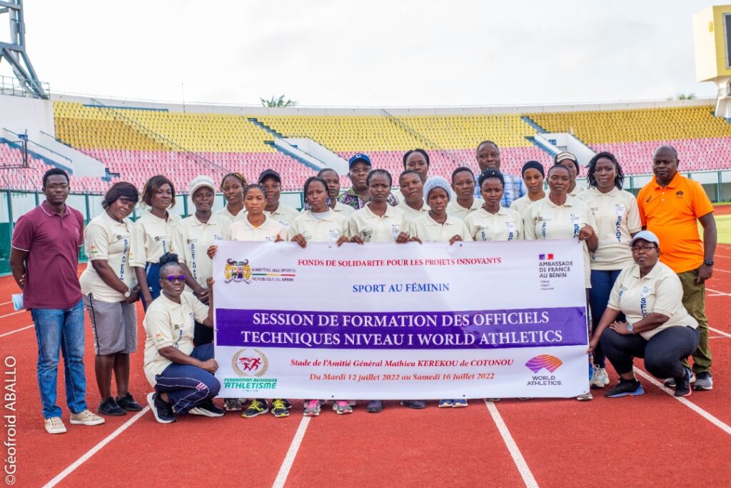 Projet Sport au Féminin: 20 femmes en formation des officiels techniques niveau 1 World Athletics