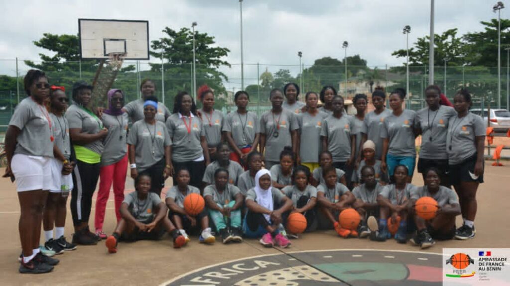 Sport au féminin: Six différents camps de basket-ball bouclés à Porto-Novo