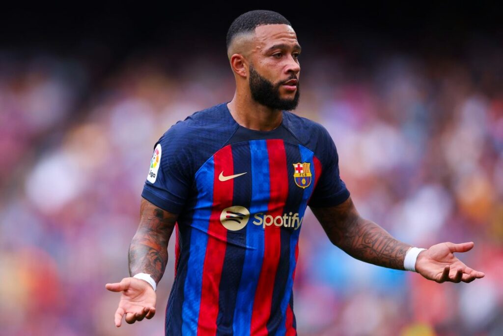 Mercato : Le transfert de Memphis Depay vers l’Atlético de Madrid en suspens