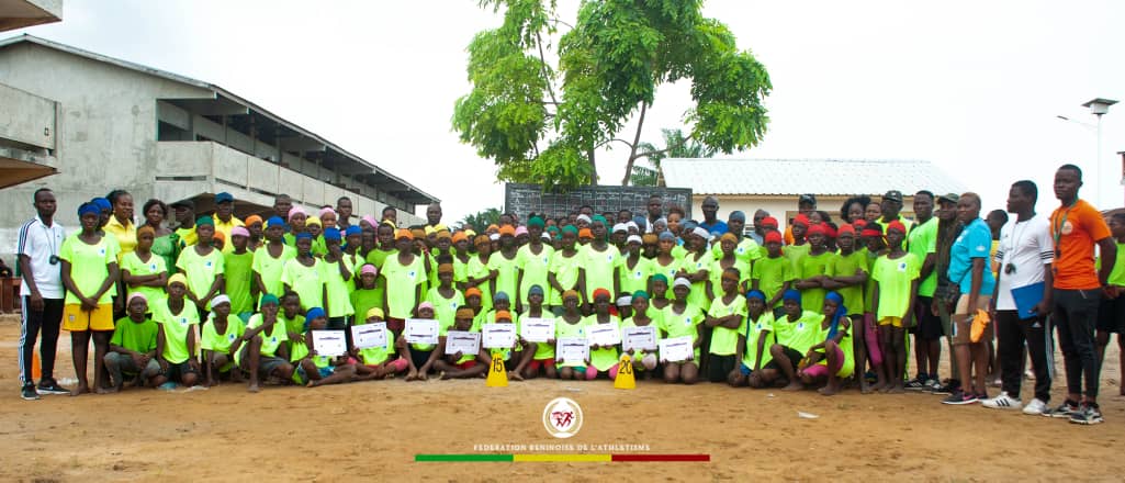 Kids Athletics 2023: la Fédération béninoise d’athlétisme promeut la discipline et la solidarité à la base