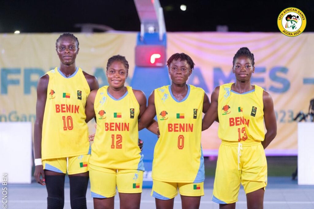 FIBA 3×3 Basketball : le Bénin classé 2è sur le continent