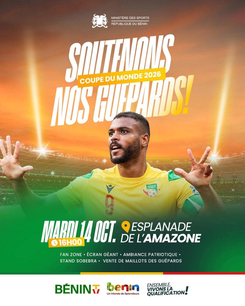 Match Nigeria vs Bénin : les supporters invités à l’esplanade de l’Amazone