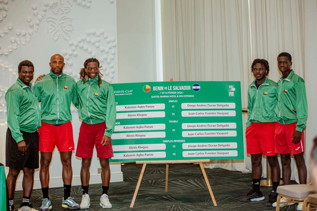 Coupe Davis : le Bénin défie le Salvador à Cotonou
